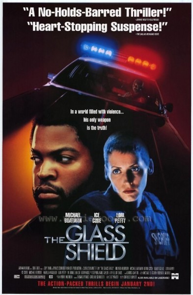 The Glass Shield movie font