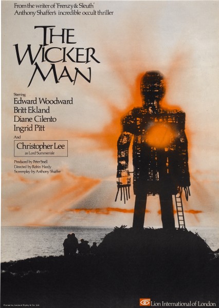 The Wicker Man movie font