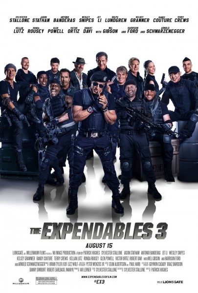 The Expendables 3 movie font