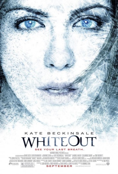 Whiteout movie font