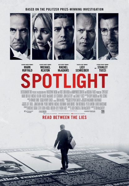 Spotlight movie font
