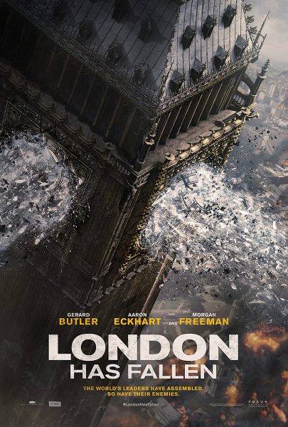 London Has Fallen movie font