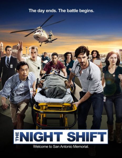 The Night Shift movie font