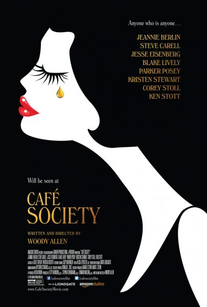 Cafe Society movie font